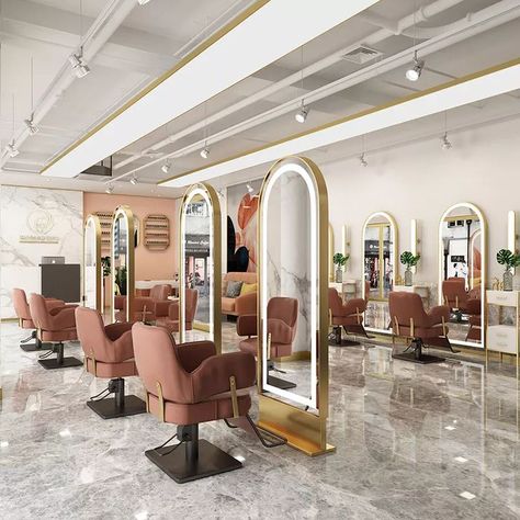 WhatsApp+86 13902763023 Mirror Salon, Barber Mirror, Hair Stations, Brow Studio, Salon Stations, Double Sided Mirror, Perm, Barber Shop, Hair Salon