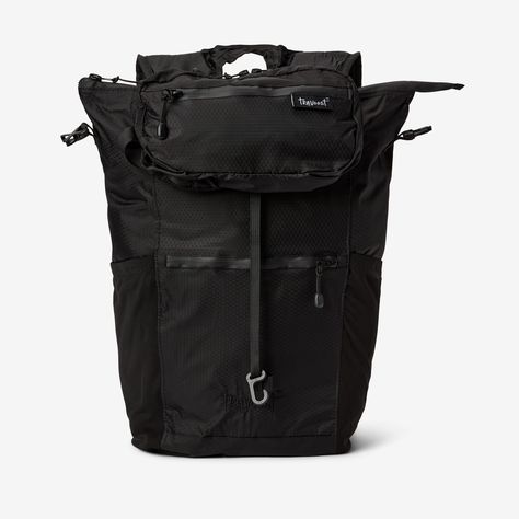 The Ultima 22 Backpack boasts sought-after storage and still manages to pack down to the size of a soda can. When expanded, it can be carried in two configurations: compact for all-day convenience or a more robust mode that takes advantage of the full capacity by expanding and adding the clip-on fanny pack. The tough ripstop build is waterproof on its own and reinforced with YKK watertight zippers. But most notably, it comes with a removable, inflatable back support that doubles as a padded seat, so you can rest your bones no matter how rocky the terrain gets..View Ultima 22 Backpack with Hip Pack by Travoost on our site for more info. - The Bespoke Post store has the greatest gear from the world's best small brands. Free exchanges, easy returns and no commitments. Best Laptop Backpack, Motorcycle Backpacks, Adventure Bags, Spring Camping, Day Backpacks, Hip Pack, Bespoke Post, Leather Travel Bag, Huge Sale