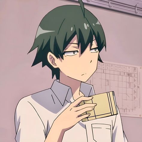 Hachiman Hikigaya Pfp, Hikigaya Hachiman Icon, Hachiman Hikigaya, Hikigaya Hachiman, Komi Shouko, Anime Pics, Romantic Comedy, Anime Kawaii, Girl Icons