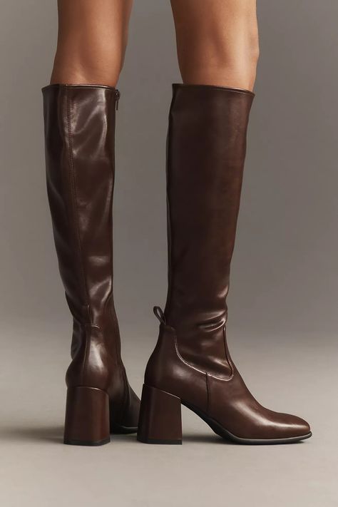 Jeffrey Campbell Hot Lava Boots | Anthropologie Jeffery Campbell Boots Outfits, Jeffery Campbell Boots, Tecovas Boots, 90s Boots, Upcoming Fashion Trends, Jeffrey Campbell Boots, Brown Boots Women, Anthropologie Uk, Low Heel Boots