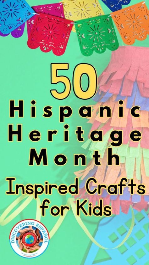 50 Hispanic Heritage Month Inspired Crafts for Kids Hispanic Heritage Month Activities Preschool Crafts, Hispanic Heritage Month Preschool Activities, Hispanic Heritage Preschool Crafts, Heritage Month Activities For Kids, Hispanic Crafts Preschool, Hispanic Heritage Month Crafts Toddlers, Hispanic Heritage Month Crafts For Kids Easy, Hispanic Heritage Activities For Kids, El Salvador Crafts For Kids