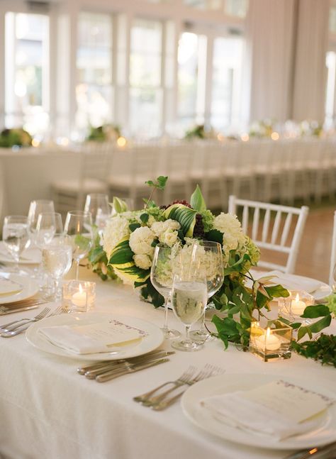 Green floral wedding table centerpieces, photo by Meg Smith Photography   # Pin++ for Pinterest # Green Reception, Realistic Wedding, Green Weddings, Green Centerpieces, White Centerpiece, Emerald Green Weddings, Green Wedding Colors, Wedding Photo Gallery, Gold Wedding Decorations