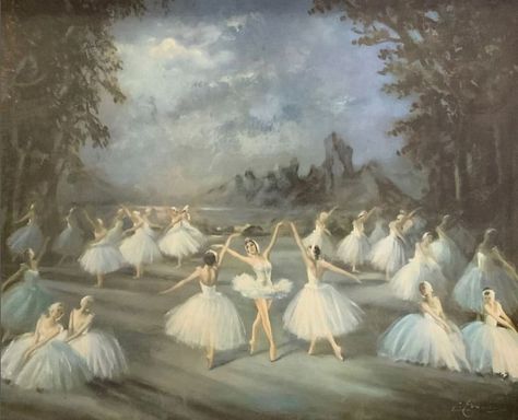 Since so many of you have enjoyed the ballet painting by 20thc English artist Carlotta Edwards that I’ve posted in the past, here’s… | Instagram Carlotta Edwards, Ballet Room, Swan Ballet, Ballet Painting, Margot Fonteyn, Ballerina Art, Dancers Art, Dance Paintings, Rennaissance Art