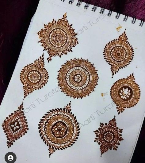 Aesthetic Mehndi Designs, Minimal Mehendi, Aesthetic Mehndi, Round Mehndi Design, Back Hand Mehndi Design, Simple Mehandi, Back Hand Mehndi, Hand Mehndi Design, Paid Promotion