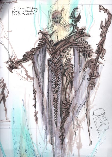 Priest Concept Art, Necronomicon Art, Skyrim Artwork, Skyrim Concept Art, Adam Adamowicz, Skyrim Aesthetic, Dragon Priest, Concept Art Character Design, Skyrim Dragon