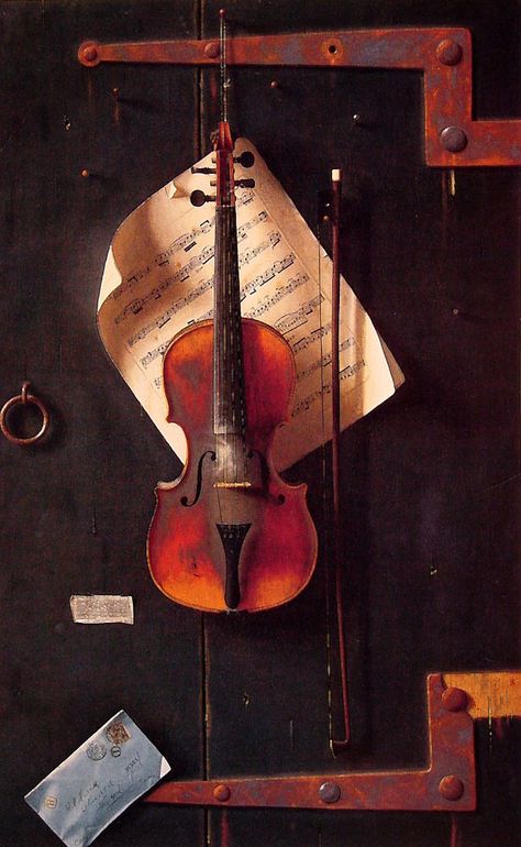 Master Painting Old Violinist | John F. Peto, For the Track Violin Repair, Old Violin, Violin Painting, Violin Art, Art Musical, Dante Gabriel Rossetti, Most Famous Paintings, Cellos, Violin Music