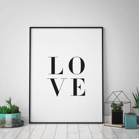 All you need is 👆 . . This has been the most popular print of the week so to celebrate all things L O V E I've decided to give away one of these prints to you and a friend. . All you need to do is: Follow me and Tag a friend or as many friends as you like below #sharethelove . . . . . . #notonthehighstreet #printsandposters #typography #etsyuk #homedecor #love #gameoftag #winaprint #hyggehome #tag #nurserydecor #liberty #libertyopencall #minimalist #wonderful #prints #graphicdesign  #scandidesi Typographic Art Print, Monochrome Palette, Typographic Art, Wooden Prints, Valentines Presents, Typographic Print, Love Print, Textured Paper, Custom Wall Art