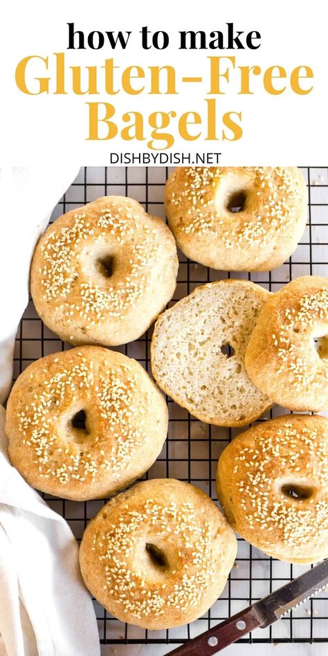 Bagels Homemade, Avocado Smoked Salmon, Gluten Free Bagel Recipe, Gluten Free Bread Recipes, Salt Free Diet, Make Bagels, How To Make Bagels, Gluten Free Pantry, Bagels Recipe