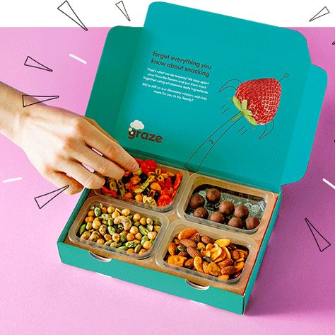 Food Gift Box Packaging, Food Box Packaging Design Creative, Subscription Boxes Design, Food Box Photography Styling, Meal Kits Packaging, Meat Subscription Boxes, Food Subscriptions Boxes, Snack Box Subscription, Food Delivery Packaging