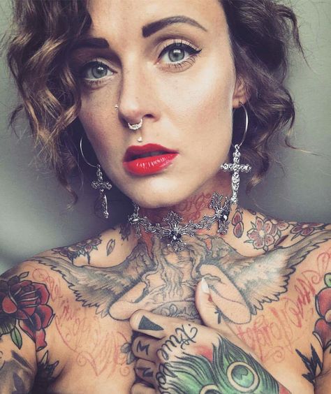 Jennifer Weist Tattoos For Women, Septum Ring, Tatting, The Live, Breaking News, Nose Ring, Entertainment, Tattoos, Sports