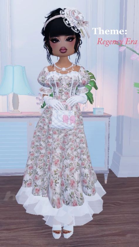 Regency Dress Dti, Historical Fashion Dress To Impress, Dress To Impress Outfits Roblox Game Theme Regency Era, Dti Outfit Ideas For Regency Era, Regency Era Dti Outfit Non Vip, Dress To Impress Victorian No Vip, Regency Era Dress To Impress No Vip, Dress To Impress Ressainance, Reinassance Outfits Dress To Impress