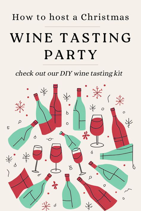 🎄🍷 Host the ultimate holiday wine tasting party with our festive kit! From tasting scorecards to themed decor, this all-in-one kit is perfect for a cozy night of sipping and celebrating with friends. Get ready to toast to the season in style! 🍇✨ #HolidayWineParty #WineTastingKit #ChristmasEntertaining #HolidayPartyIdeas Diy Wine Tasting, Wine Tasting Party Ideas, Holiday Wine Party, Tasting Party Ideas, Holiday Wine Tasting, Hostess Tips, Wine Party Theme, Holiday Hosting, Wine Party