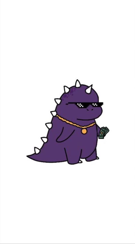 Dino Squad, Dino Dino, Dino Drawing, Friend Wallpaper, Purple Dinosaur, Frog Wallpaper, Best Friend Wallpaper, Dinosaur Wallpaper, Dinosaur Drawing