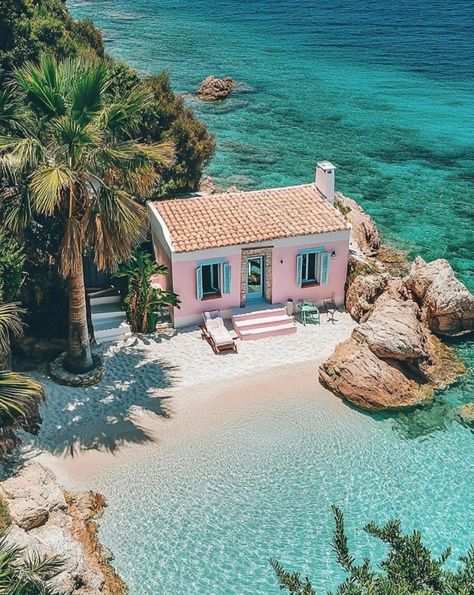 Ocean Homes, Small Beach Houses, Lakeside Cottage, Dream Beach Houses, Dream Life House, Ocean House, House By The Sea, House Beach, Dream Beach