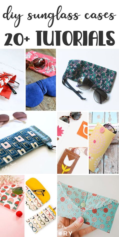 Eyeglass Cases Diy, Sunglass Case Pattern, Sew Eyeglass Cases, Fridge Handles, Eyeglass Cases Tutorial, Diy Sunglasses Holder, Eyeglass Cases Pattern, Diy Hammock Chair, Fridge Handle Covers