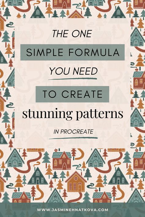 The One Simple Formula You Need To Create Stunning Patterns in Procreate