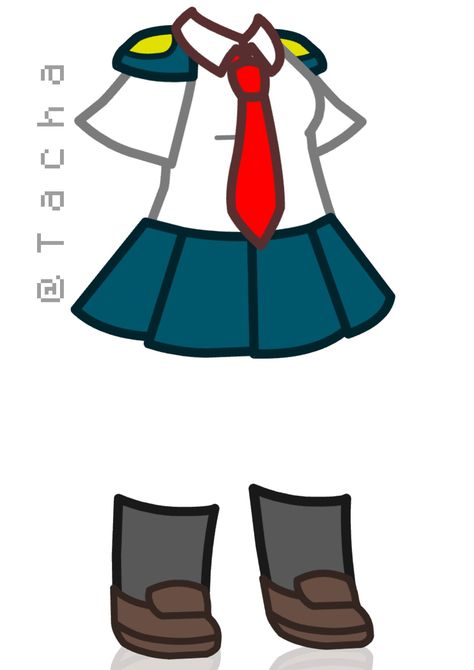 Gacha Ua Uniform, Gacha Club Ua Uniform, Ua Uniform Bnha Gacha, Mha Uniform Gacha Club, Mha Gacha Club Outfit, Gacha Life Uniform Ideas, Mha Uniform, Mha Gacha Club, Ua Uniform