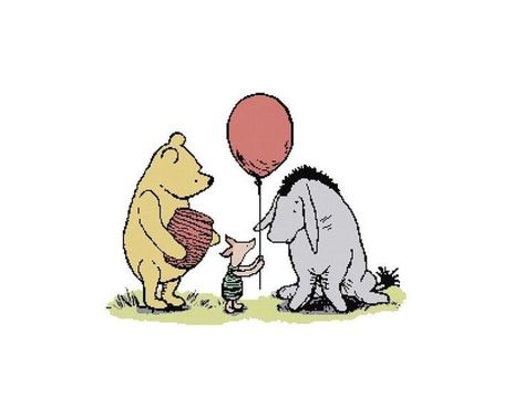 Piglet Drawing, Winnie The Pooh Tattoos, Winnie The Pooh Decor, Winnie The Pooh Pictures, Classic Pooh, Classic Winnie The Pooh, Cute Winnie The Pooh, Baby Mine, Girl Birthday Decorations