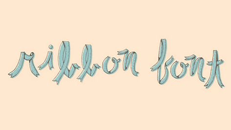 25 Free Ribbon Fonts to Download - Hongkiat Logo Ribbon Design, Ribbon Typography, Ribbon Font, Fonts To Download, Paper Ribbon, Ribbon Design, Free Fonts Download, Download Fonts, Ribbon Trim