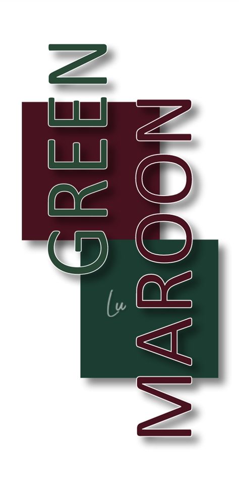 Maroon Colour Combination, Dark Green And Maroon, Red And Green Outfit, Maroon Color Palette, Dark Red Wallpaper, Colour Combinations Fashion, Opposite Colors, Color Combos Outfit, Color Board