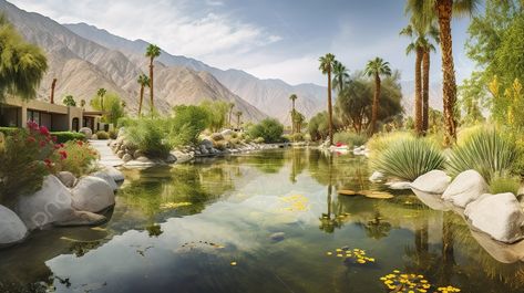 Travel Background, Spring Background, Palm Springs California, High Resolution Backgrounds, Background Pictures, California Travel, Palm Springs, Background Images, Oasis