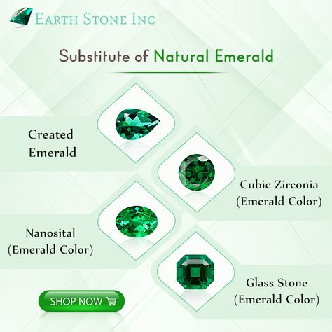 May is on the way...... 🏃Do you want to wear the Birthstone of this Month Emerald, but it's too expensive and you can't afford it?😟 Don't worry, now we have brought you the substitutes for the Exclusive Precious Green Color Emerald Gemstone, 😍 which can be available at a low price compared to Precious Emerald but gives the same look like a Natural One.....!!🤩 We have a wide range of synthetic emeralds from Lab Created to CZ, Nanosital to Glass, in various shapes and sizes...!!🥳 If you want ... Emerald Color, Green Gemstones, Emerald Gemstone, Natural Emerald, Precious Gemstones, Gemstone Colors, Don't Worry, Green Color, Low Price