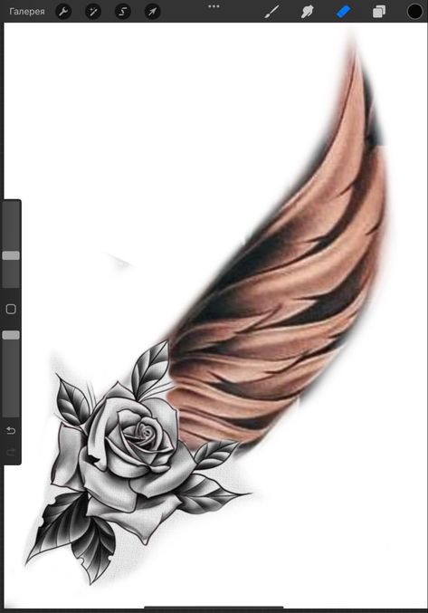 Wrist Tattoo Ideas, Fake Skin, Wing Tattoo Designs, Forarm Tattoos, Mens Shoulder Tattoo, Angel Wings Tattoo, Angel Tattoo Designs, Back Tattoos For Guys, Tattoo Stencil Outline