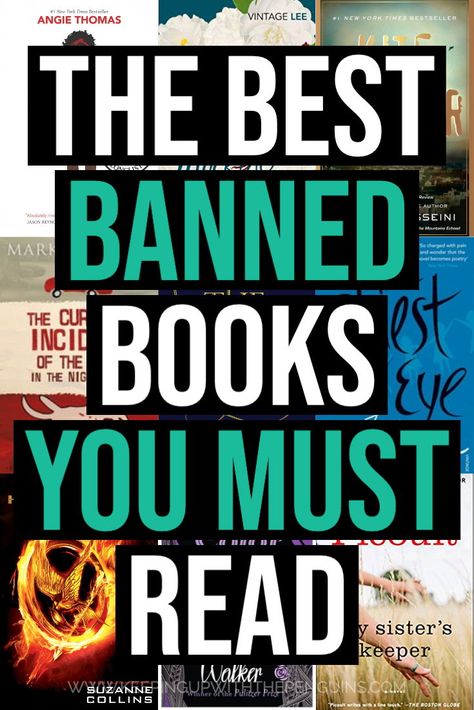 List Of Banned Books 2023, Banned Books List 2023, Banned Book List, List Of Banned Books, Banned Books List Reading Challenge, Banned Books Week Activities, Banned Books List, Serendipity Books, Library Organization