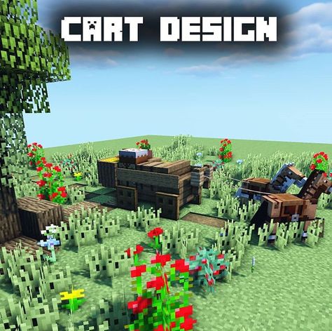 #minecraft #build #minecraftbuildingideas #cart Minecraft Cart, Minecraft Build Ideas, Construction Minecraft, Minecraft Building, Furniture Sets, Outdoor Furniture Sets, Minecraft, Outdoor Furniture, Building