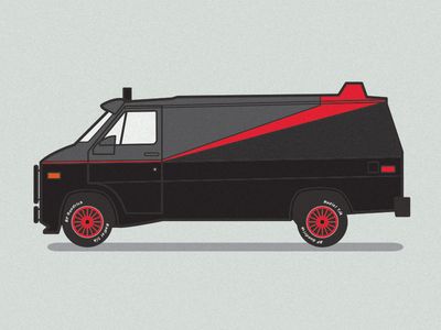 A-Team Van The A Team Van, A Team Van, Car Town, Movie Cars, Tv Cars, Chevy Van, Plymouth Fury, Team A, Van Design