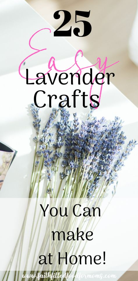 Decorating With Lavender Flowers, Lavender Ideas Decoration, What Can You Do With Lavender, Handmade Lavender Gifts, Lavender Projects Easy Diy, How To Make A Lavender Wreath, Things To Make With Dried Lavender, Things To Do With Lavender Buds, Herb Crafts To Sell