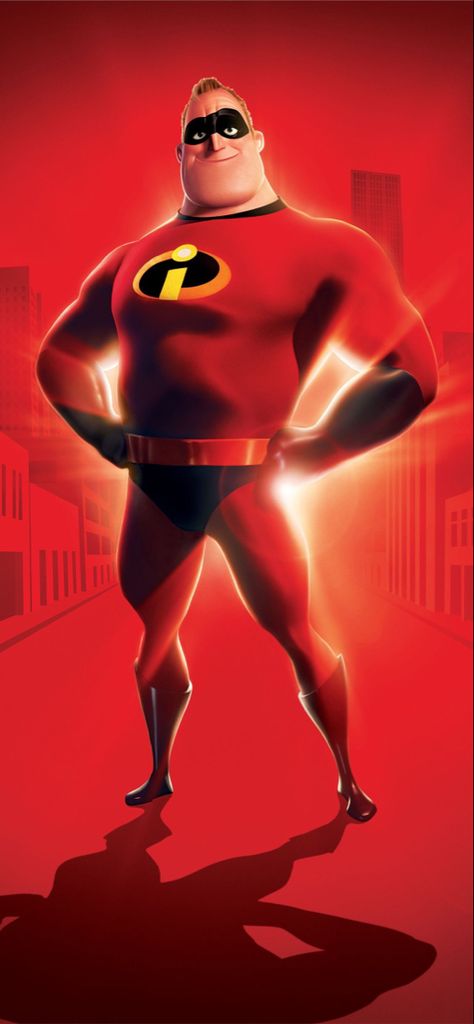 All Pixar Movies, Incredibles Wallpaper, Bob Parr, Pixar Poster, The Incredibles 2004, Mr Incredible, Superhero Family, Disney Presents, Pixar Animation