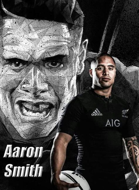 Aaron Smith❤ Rugby Wallpaper, Nz All Blacks, Rugby Poster, Aaron Smith, All Blacks Rugby, Rugby Sport, Manchester City Football Club, All Blacks, Rugby Union