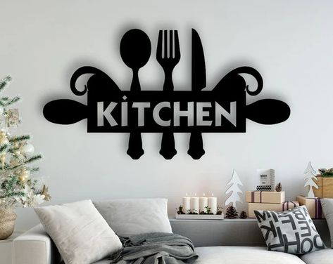 abcdraw (by Görkem Göçmen) - Etsy Laser Wall Art, Cnc Art Wall Decor, Kitchen Banner Design, Cnc Wall Decor, Cnc Wall Art, Cnc Decor, Kitchen Wall Art Diy, Laser Cut Wall Decor, Laser Cut Wall Art