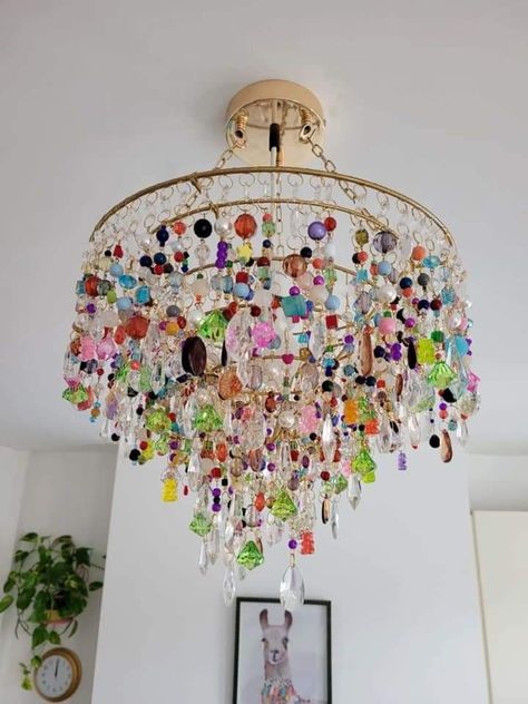 Colorful Chandelier, Dekorasi Kamar Tidur, Ideas For Easter Decorations, Ideas For Easter, Decorations Ideas, Dream House Decor, Dream Home Design, Dream Room, 인테리어 디자인