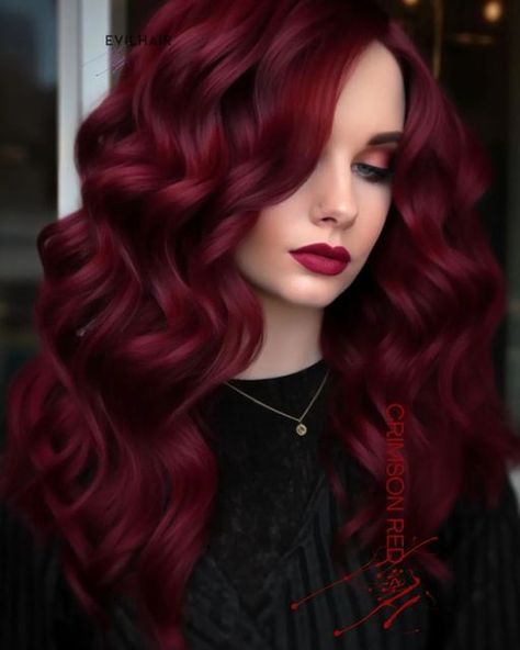 Dark Fantasy Hair Color, Scarlet Hair Color, Rose Color Hair, Deep Maroon Hair, Dark Red Pink Hair, Dark Red Hair Color Burgundy, Magenta Hair Colors Burgundy, Vine Red Hair Colour, Romantic Goth Hair