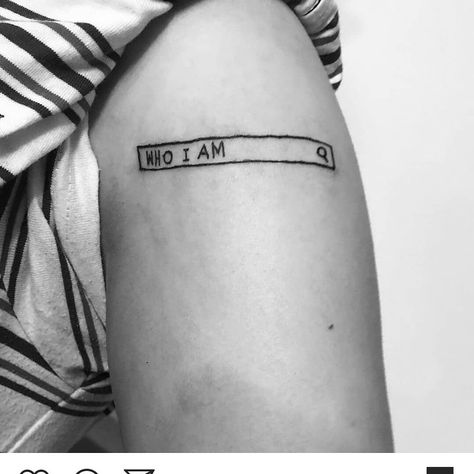 Existentialism Tattoo, Art Cartoon, Tattoo Ink, A Tattoo, Ink Art, Triangle Tattoo, Tattoo Quotes, Tattoos, On Instagram