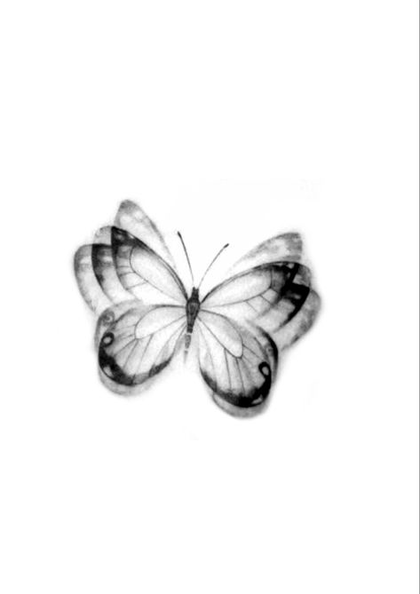 Blurred Butterfly Tattoo, Shattered Butterfly, Butterfly Effect Tattoo, Dark Style Tattoo, Ink Butterfly, Antique Turquoise Jewelry, Realistic Hair Drawing, Borboleta Tattoo, Unique Butterfly Tattoos