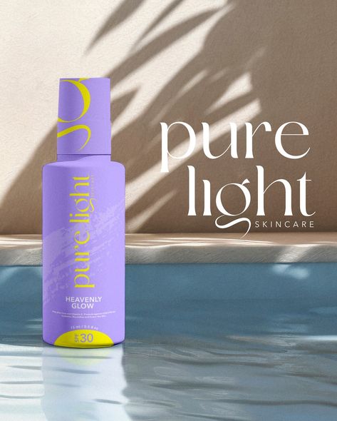 Introducing Pure Light✨ A faith based skincare brand that specialises in providing SPF skincare products for all skin types. Honestly this is my most favoured brand I’ve ever done, obviously it being close to my faith whilst appealing to a Gen-Z audience, I’m so obsessed with it 🥹✨ —— #branding #branddesigner #skincarebrand #skincare #skincarebusiness #skincarebusinessowner #skincare #brandingdesign #smallbusiness #faithbasedbusiness #productbasedbusiness #productdesign #packagingdesign #s... Skincare Product Design, Skin Care Branding Design, Skin Care Branding, Smooth Skin Body, Spf Skincare, Skin Care Business, Product Photoshoot, Skincare Branding, Product Based Business