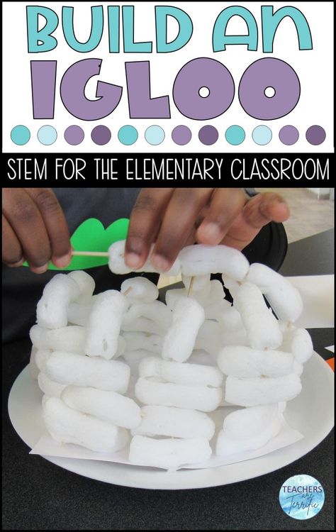 Activities For Elementary Kids, Stem Winter, Southern Kids, Winter Stem Activities, Igloo Building, Winter Stem, Winter Break Activities, Stem Classes, Stem Lab