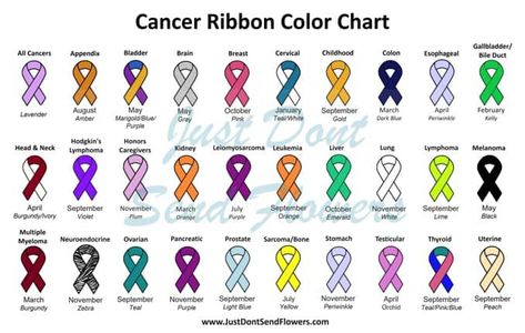 Chemo Care Package, Orange Ribbon, Get Well Gifts, Purple Ribbon, Plastic Canvas Crafts, Teal And Pink, Awareness Ribbons, Ribbon Colors, Comic Art