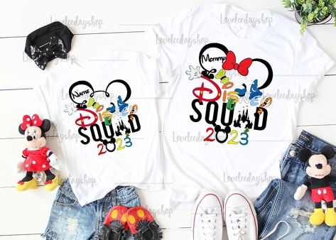 Disney Squad 2023 shirt Check more at https://goldenandhoodie.com/disney-squad-2023-shirt-8340/ Disney Squad Shirt, Family Disney Vacation, Disney Matching Shirts, Vacation 2023, Matching Disney Shirts, Squad Shirt, Disney Vacation, Disney Vacations, Matching Shirts