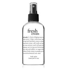 Fresh Cream Body Lotion, Philosophy Fresh Cream, Fresh Whipped Cream, Diy Body Scrub, Perfume Body Spray, Cream Body, Body Smells, Almond Blossom, Vanilla Fragrance