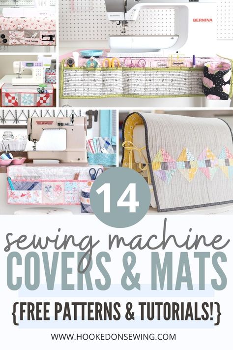 Brother Sewing Machine Tutorial, Sewing Machine Covers, Sewing Machine Cover Diy, Diy Embroidery Machine, Sewing Machine Cover Pattern, Sewing Machine Quilting, Serger Sewing, Bernina Sewing Machine, Bernina Sewing