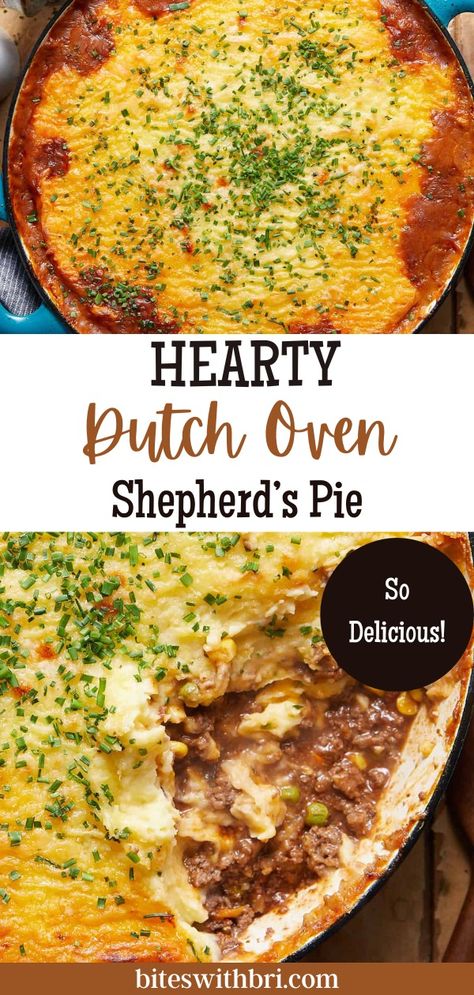 Easy Dutch Oven Recipes, Dutch Oven Recipes Cast Iron, Dutch Oven Beef, Parmesan Butter, Best Dutch Oven, Cheesy Mashed Potatoes, Shepherds Pie Recipe, Red Wine Sauce, Dutch Oven Cooking