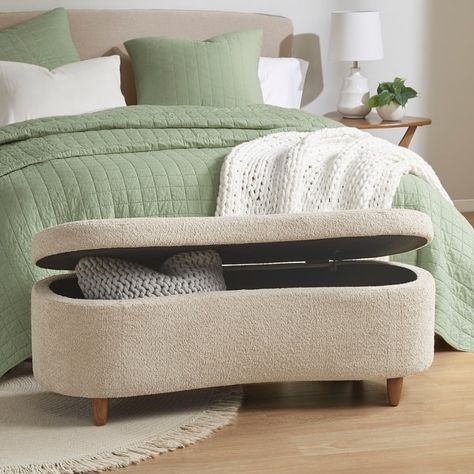 Ink+Ivy Bailey Taupe Boucle Flip Top Storage Bench - On Sale - Bed Bath & Beyond - 37967931 Flip Top Storage Bench, Upholstered Storage Bench, Bed Bench, Straight Back, Upholstered Storage, Upholstered Ottoman, Upholstered Bench, Furniture Outlet Stores, Ottoman Bench