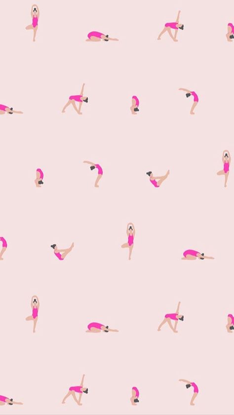 Yoga Aesthetic Wallpaper Iphone, Stretching Astethic, Yoga Background, Yoga Kunst, Fitness Wallpaper, Gym Wallpaper, Yoga Illustration, Type Illustration, Yoga Art