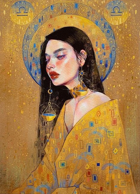 الفن الرقمي, 얼굴 드로잉, Arte Inspo, Arte Sketchbook, Zodiac Art, Pretty Art, Portrait Art, 그림 그리기, Yellow Dress