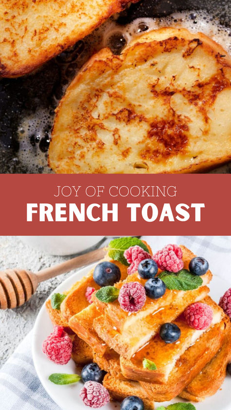 Joy Of Cooking French Toast French Toast Recipe Without Milk, French Toast Recipe Without Cinnamon, Homemade Syrup For French Toast, French Toast Without Vanilla Extract, Vanilla French Toast Recipe, Vanilla Brioche French Toast, Vanilla French Toast, Cinnamon Milk, Joy Of Cooking