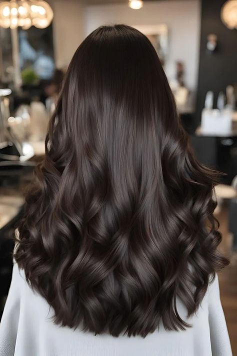 Cool Tone Brown Hair, Brown Hair With Lowlights, Hair Lights, Hair Color For Brown Skin, Dark Chocolate Hair, Dark Chocolate Brown Hair, Mocha Hair, Brown Hair Shades, Mushroom Brown